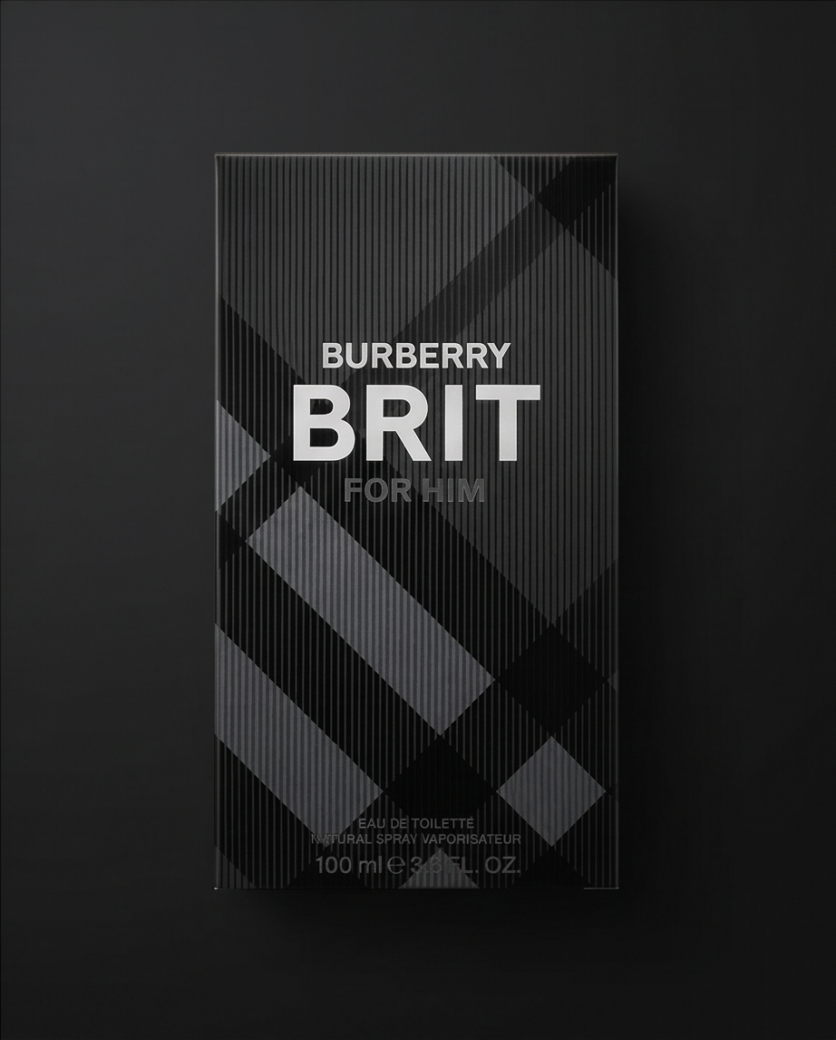 Burberry Brit for Him Eau de Toilette – Classic Men's Cologne Spray, 100 ml / 3.3 fl. oz.