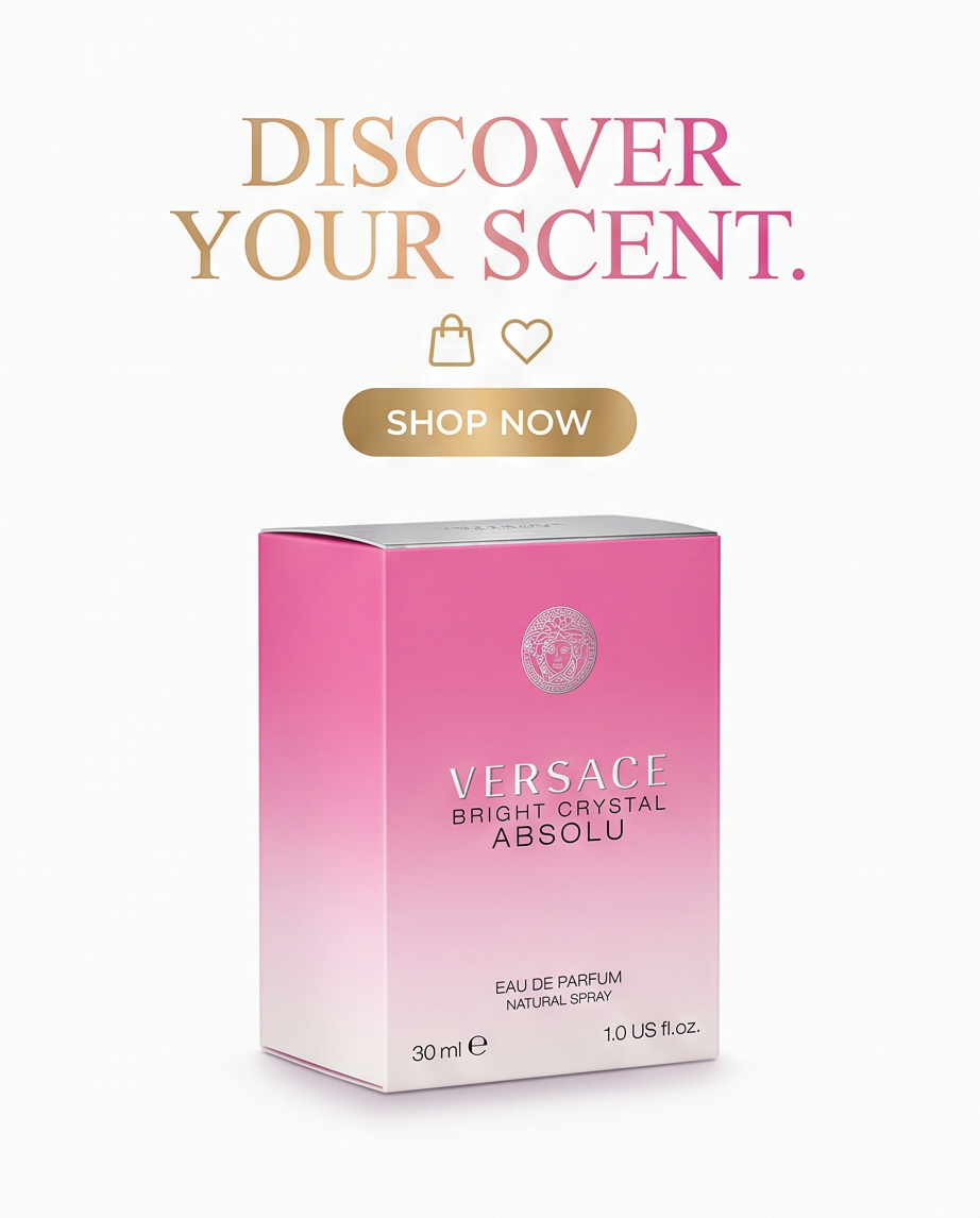 Versace Bright Crystal Eau de Toilette Spray for Women | 30 mL (1.0 oz)
