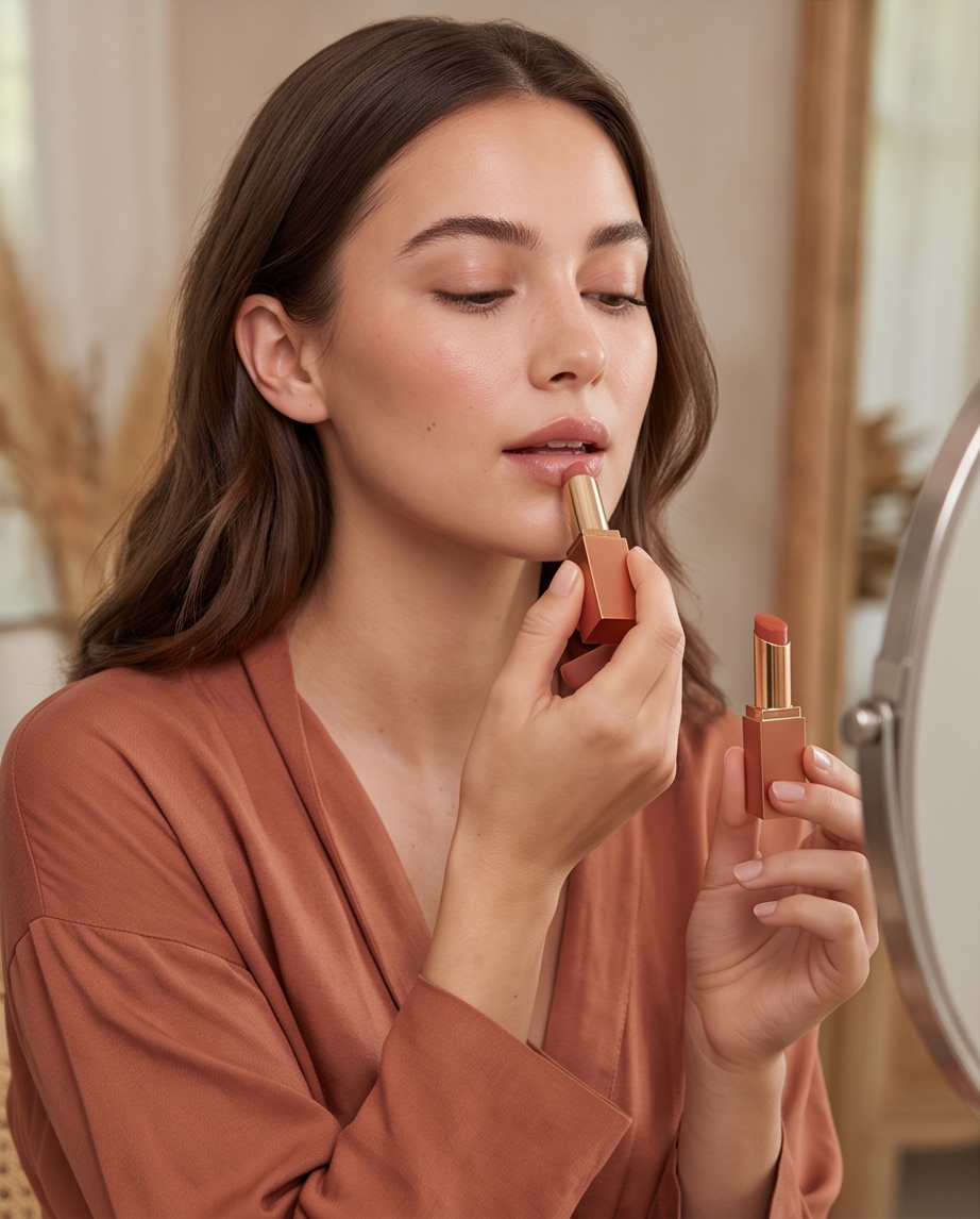 Patrick Ta Major Moisture Smoothing Lip Balm – Milk Tea | Nude Beige