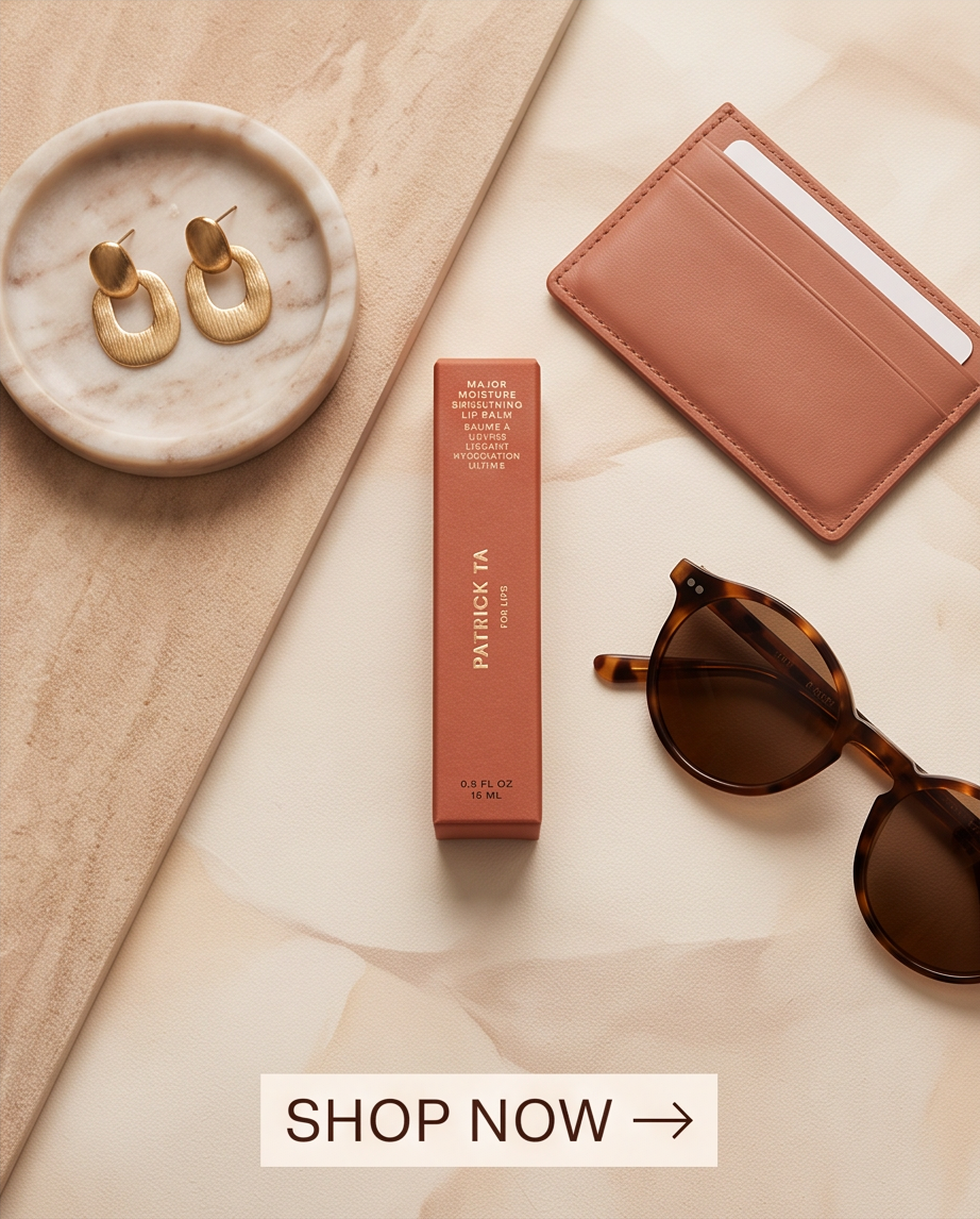 Patrick Ta Major Moisture Smoothing Lip Balm – Milk Tea | Nude Beige