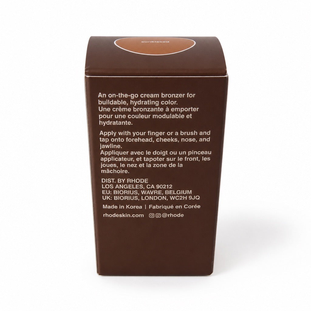 Rhode Pocket Bronze- Sunbed- Cream Bronzer- 5.3g/ 0.18oz