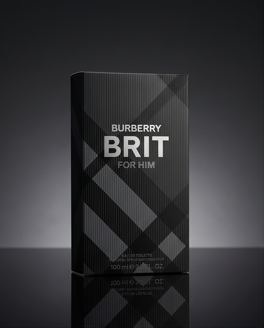 Burberry Brit for Him Eau de Toilette – Classic Men's Cologne Spray, 100 ml / 3.3 fl. oz.