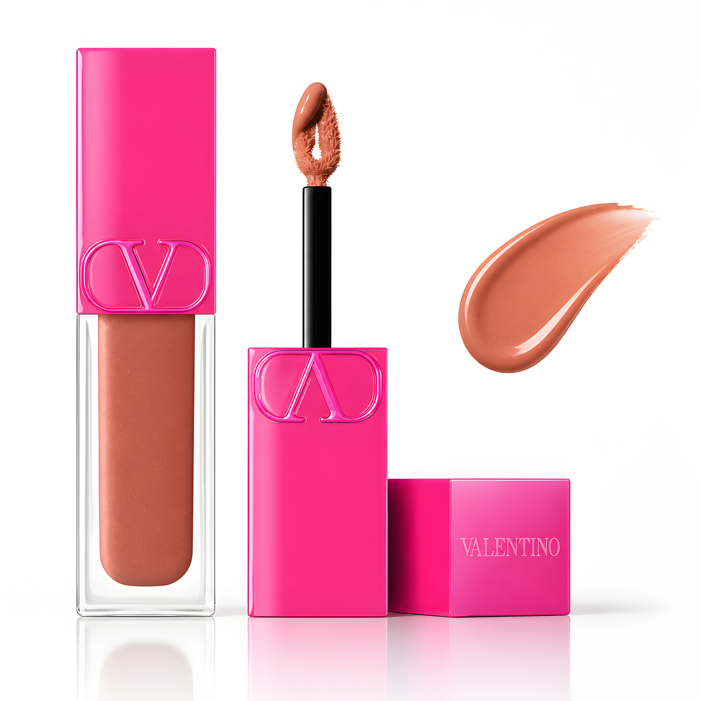 Valentino Puffer Gloss with Plumping Effect – 122A Warm It Up