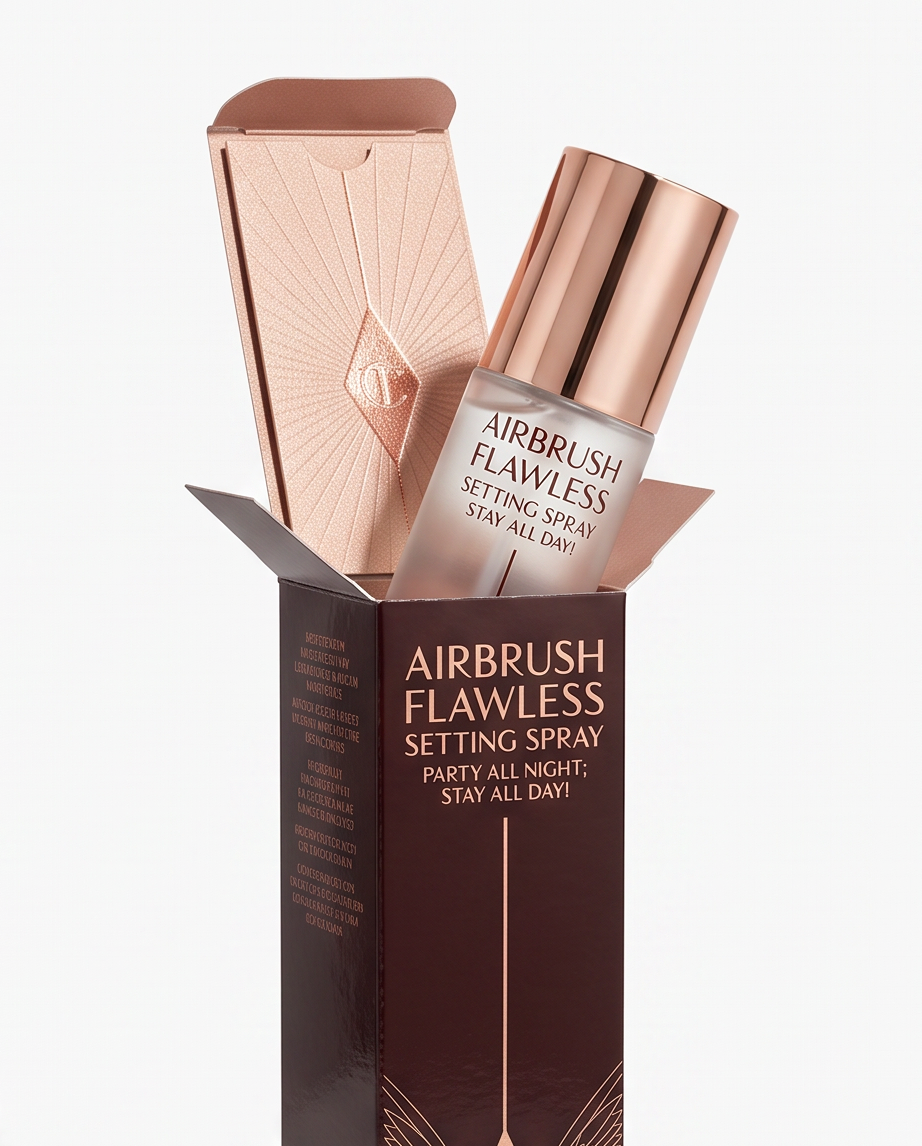 Airbrush Flawless Setting Spray. (100ml / 3.3 fl. oz) - Hydrating & Waterproof • Option 2 (Urgency Focused): Charlotte Tilbury Airbrush Flawless Setting Spray - 16- Hour Makeup Lock Mi