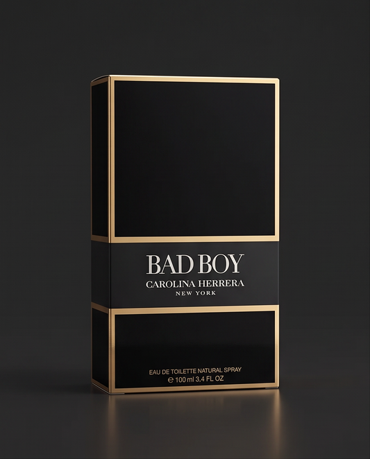 Carolina Herrera Bad Boy Eau de Toilette for Men – 100 mL / 3.4 fl oz